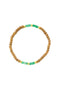 Maharani Bracelet in Green Agate