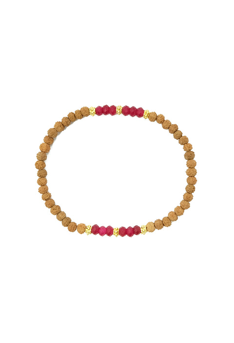 Maharani Bracelet in Ruby