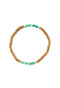 Maharani Bracelet in Green Agate