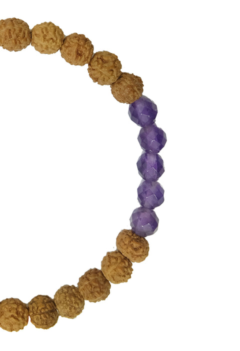Deva Devi in Amethyst Bracelet