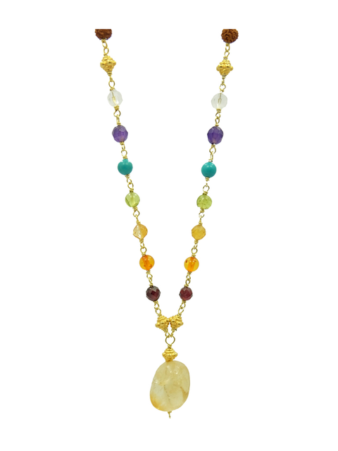 Chakrawala Citrine Mala