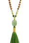 Kejora Necklace in Green Aventurine