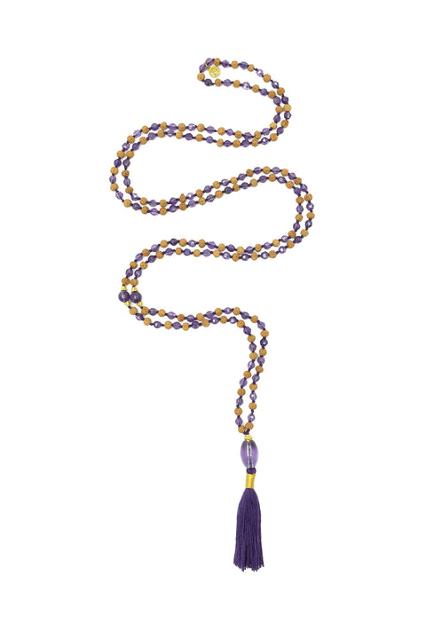 Jaiho in Amethyst Mala