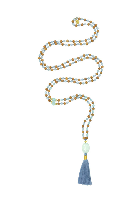 Jaiho in Chalcedony Mala