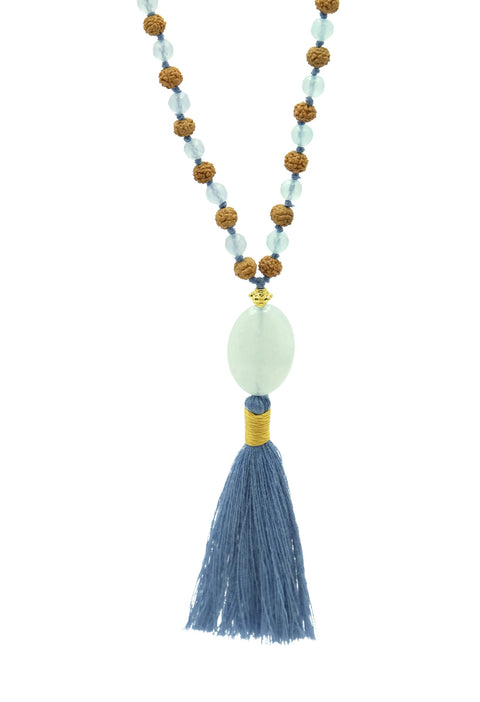 Jaiho in Chalcedony Mala