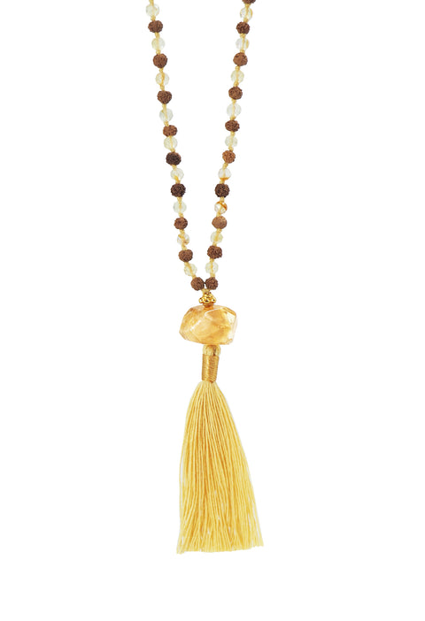 Jaiho in Citrine Mala