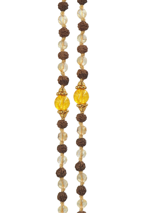 Jaiho in Citrine Mala
