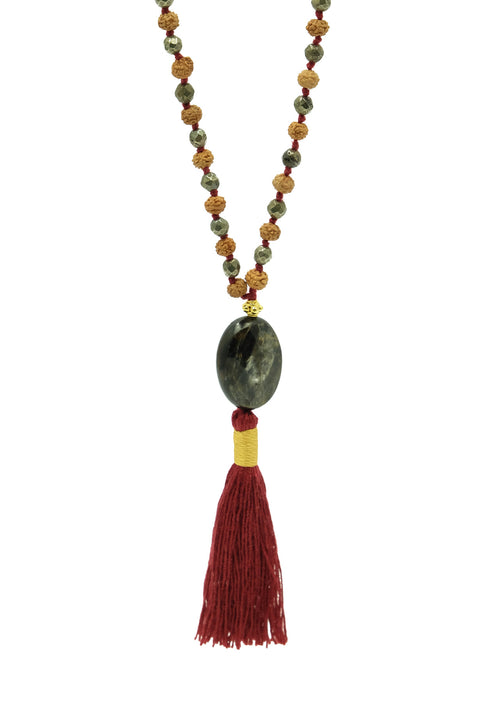 Jaiho in Pyrite Mala