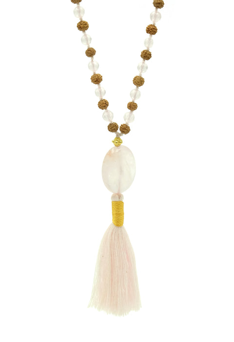 Jaiho in Rose Quartz Mala