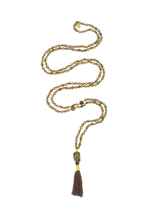 Jaiho in Smoky Quartz Mala