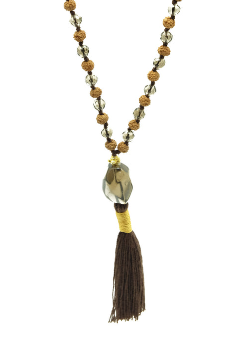 Jaiho in Smoky Quartz Mala