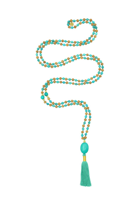 Jaiho in Turquoise Mala