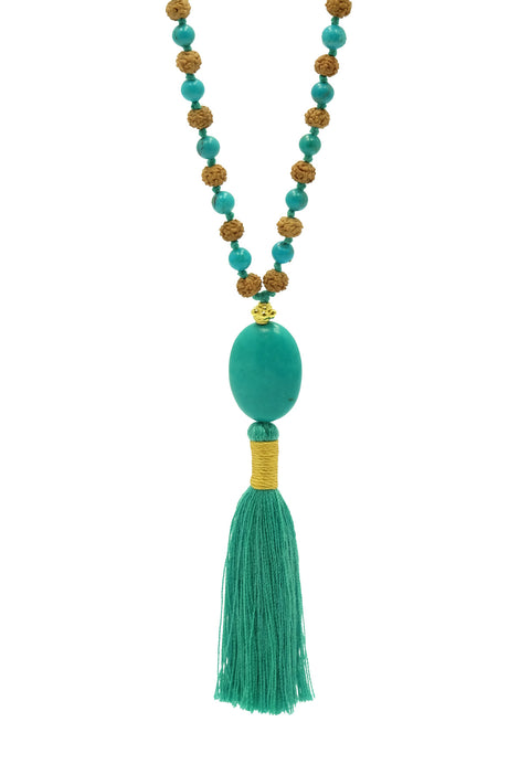 Jaiho in Turquoise Mala