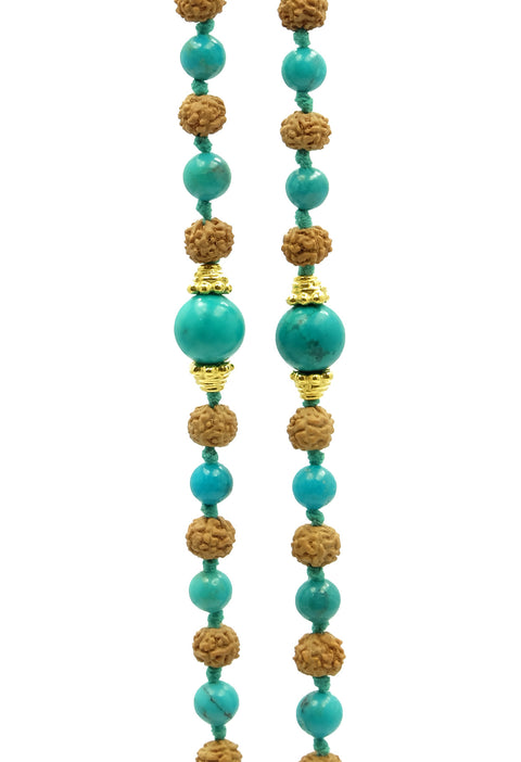 Jaiho in Turquoise Mala