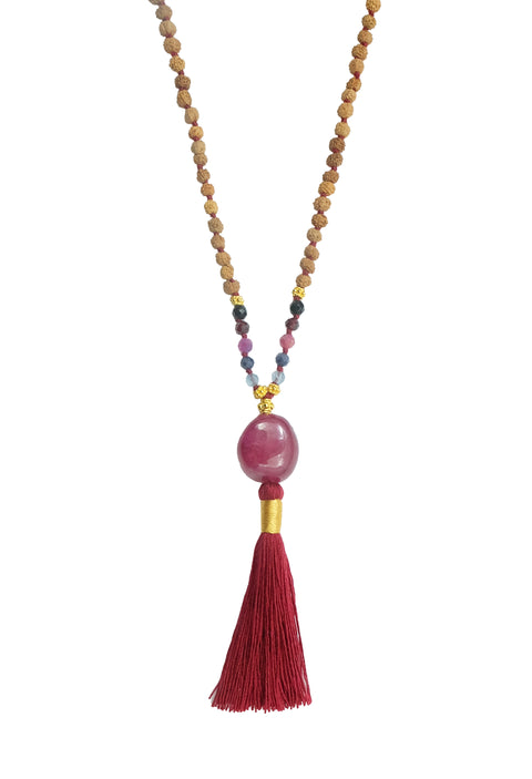 Ruby Wisdom Mala