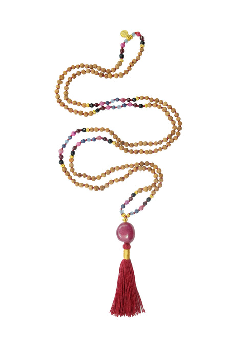Ruby Wisdom Mala