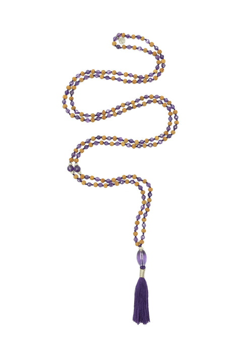 Jaiho in Amethyst Mala