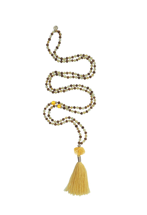 Jaiho in Citrine Mala