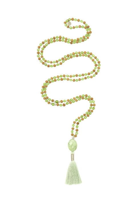 Jaiho in Peridot Mala