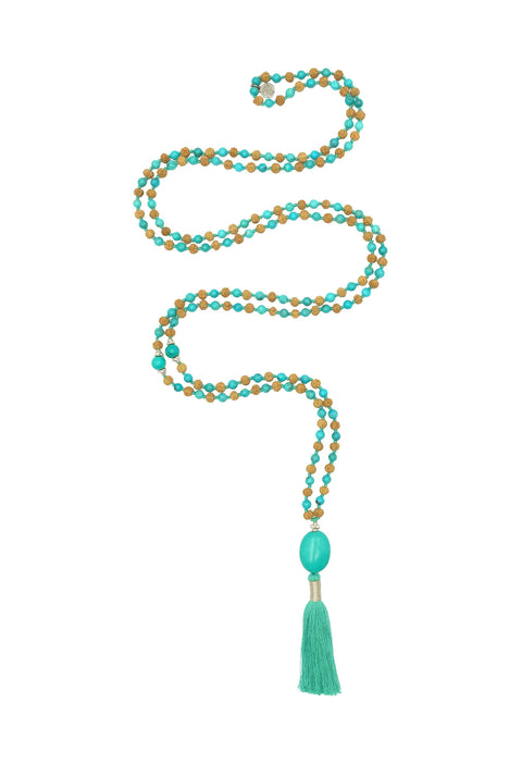 Jaiho in Turquoise Mala