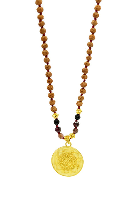 Sri Yantra Wisdom Mala