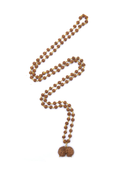 Fine Gold 22K Mala with Gauri