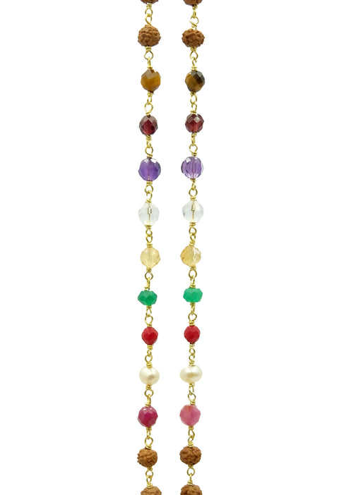 Nine Planet Wire Mala (Short Style)